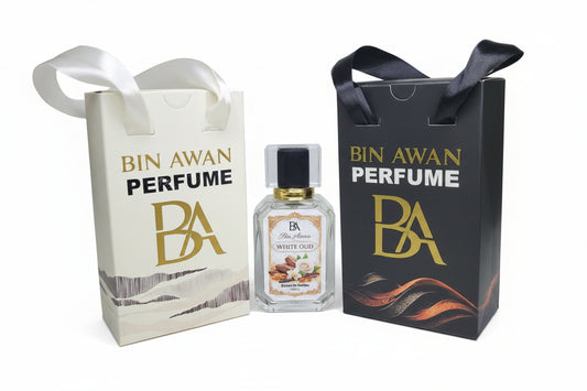 White Oud Perfume by Bin Awan – Fresh Clean Oud Fragrance | Long Lasting | 50ml Pakistan
