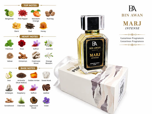 Marj Intense – Inspired by Ahmed Al Maghribi | Luxury Perfume by Bin Awan